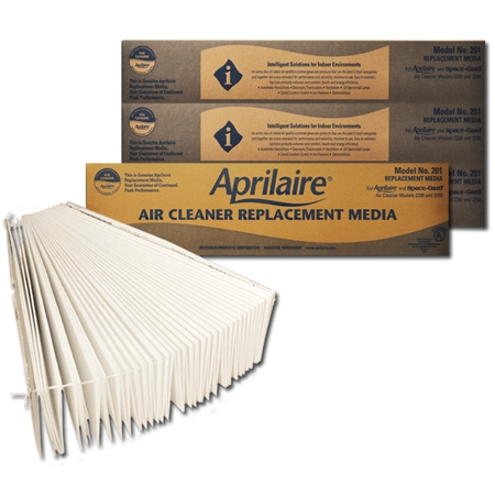 Original Aprilaire #201 Filter For 2200 Air Cleaner, 4-Pack
