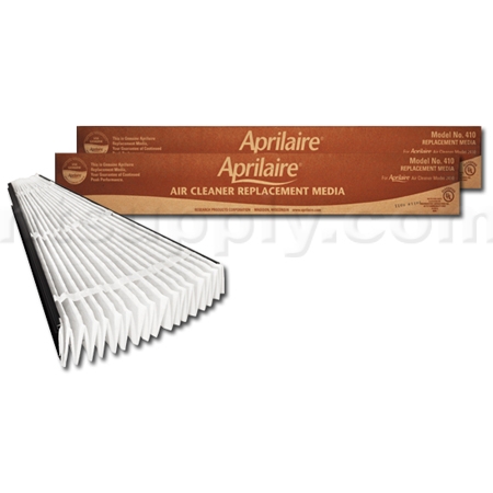 Aprilaire / Space-Gard #410 MERV 11 Replacement Filter, 2-Pack