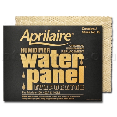 Aprilaire #45 Water Panel Evaporator, 2-Pack