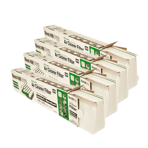BestAirPro Replacement for Aprilaire # 201 Filter, 4-Pack