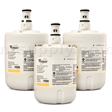 Whirlpool Refrigerator Water Filter (8171413, NL200), 3-Pack