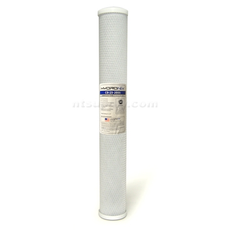 Hydronix  2-1/2" X 20" Carbon Block Filter - 10 micron
