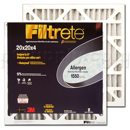 Filtrete 4" Allergen Reduction Filter - 20x20x4 # DP02DC