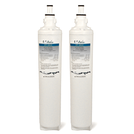 EcoAqua Replacement for LG 5231JA2006A Refrigerator Filter, 2-Pack