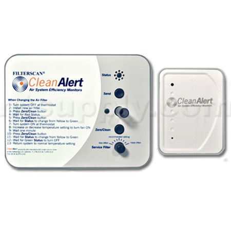 FILTERSCAN� Wireless Air Filter Monitor / Clog Detector