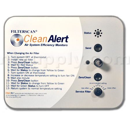 FILTERSCAN� Air Filter Monitor / Clog Detector