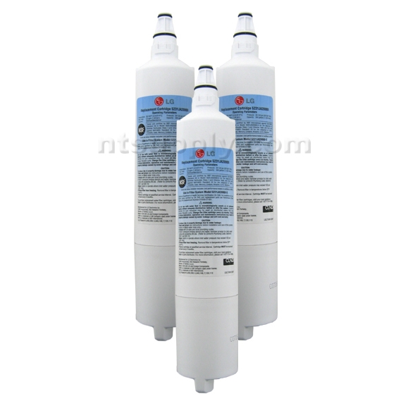 LG Refrigerator Water Filter (5231JA2006B, LT600P), 3-Pack