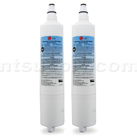 LG Refrigerator Water Filter (5231JA2006B, LT600P), 2-Pack