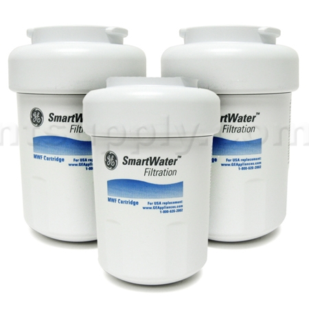 GE SmartWater Filter Cartridge (MWF, GWF), 3-Pack