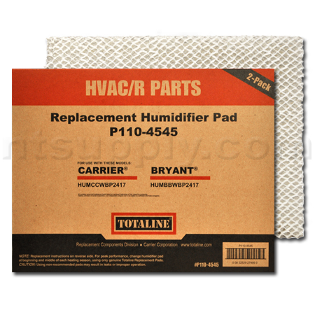 Bryant / Carrier P110-4545 Water Panel For WaterSaver Humidifiers