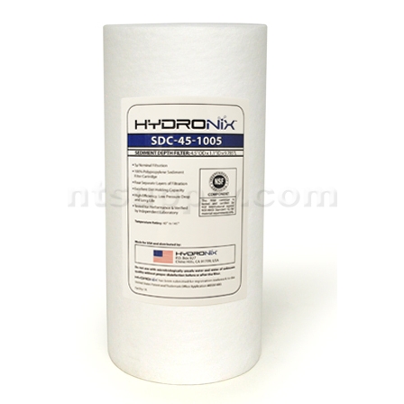 Hydronix  10" BIG BLUE Sediment Depth  Filter 5 micron