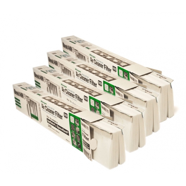 BestAirPro Replacement for Aprilaire # 401 Filter, 4-Pack