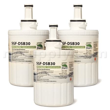 Swift Green Replacement for Samsung DA29-00003G Refrigerator Filter, 3-Pack