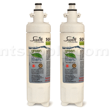 Swift Green Replacement for LG LT700P Refrigerator Filter, 2-Pack