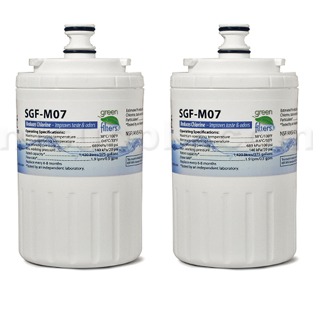 Swift Green Replacement for Maytag UKF7003 Refrigerator Filter, 2-Pack