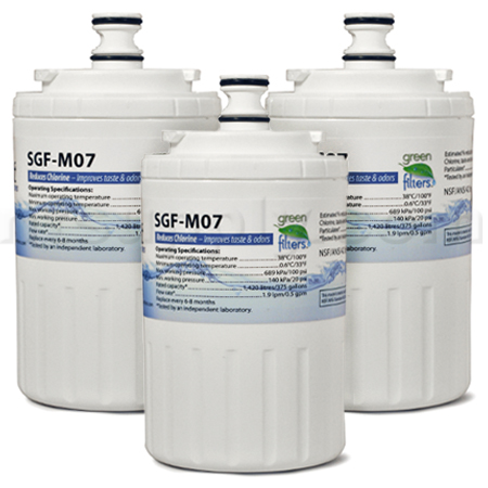 Swift Green Replacement for Maytag UKF7003 Refrigerator Filter, 3-Pack