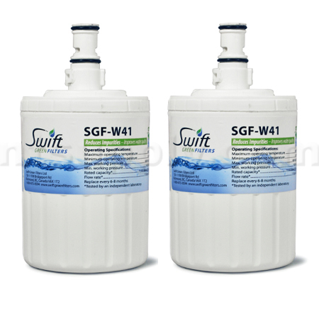 Swift Green Replacement for Whirlpool 8171414 Refrigerator Filter, 2-Pack