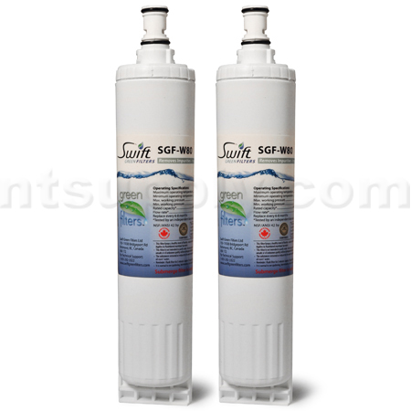 SwiftGreen Replacement for Whirlpool 4396508 Filter, 2-Pack