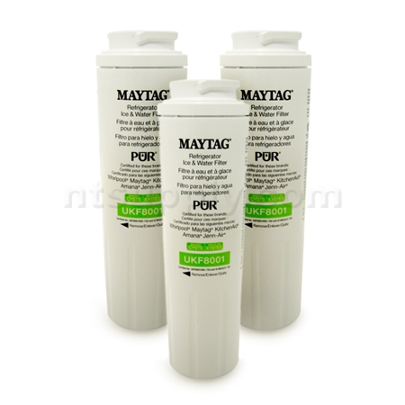 PuriClean II Filter (UKF8001, UKF8001AXX, WF50), 3-Pack
