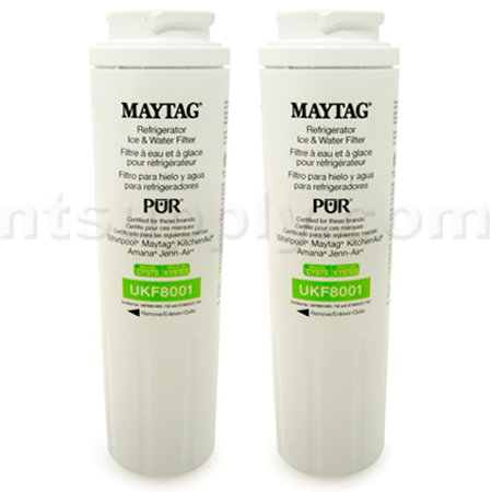PuriClean II Filter (UKF8001, UKF8001AXX, WF50), 2-Pack