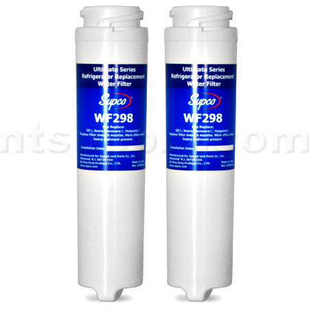 Supco Replacement for GE GSWF Refrigerator Filter, 2-Pack
