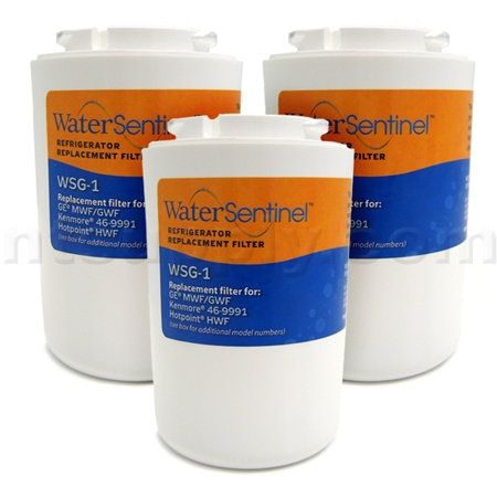 WaterSentinel WSG-1 Replacement for GE MWF Filter, 3-Pack