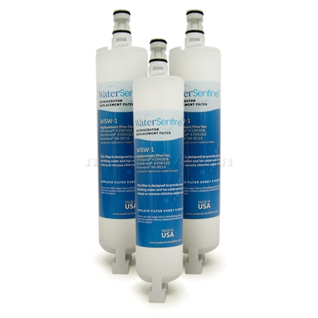 WaterSentinel Replacement for Whirlpool 4396508 Filter, 3-pack
