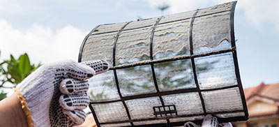 A dirty clogged filter can restrict HVAC airflow and cause system problems