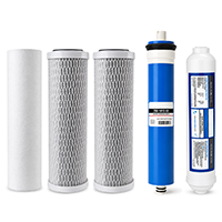 Reverse Osmosis Filter Sets with Membranes