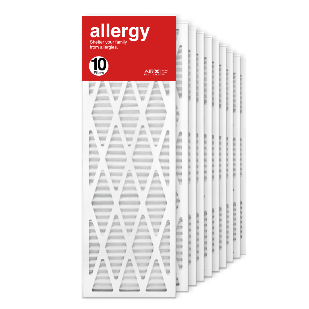 12x36x1 AIRx ALLERGY Air Filter, 10-Pack