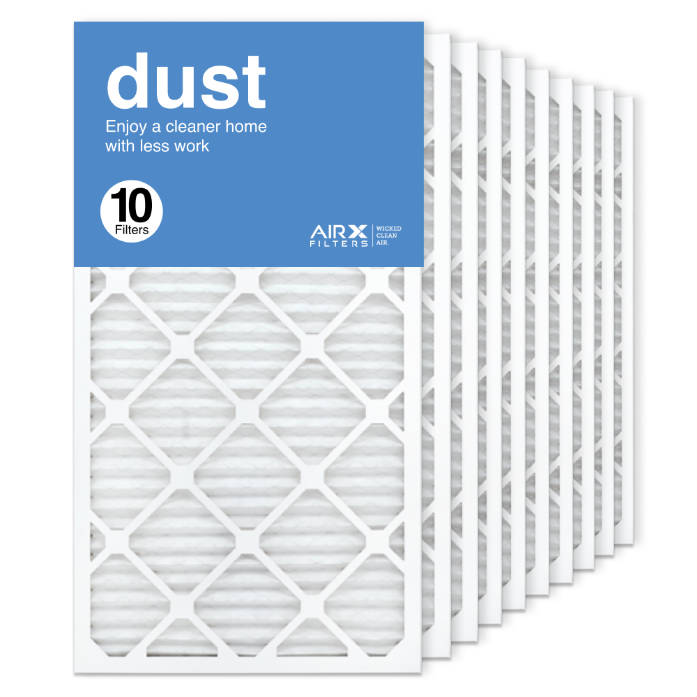 16x30x1 AIRx DUST Air Filter, 10-Pack