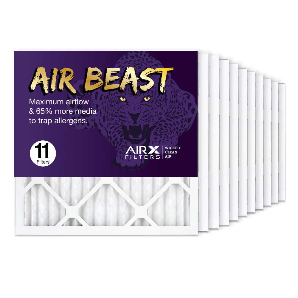 16x16x1 AIRx Air Beast High Flow Air Filter, 11-Pack