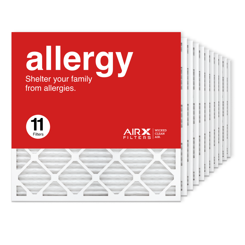 25x25x1 AIRx ALLERGY Air Filter, 11-Pack