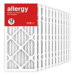 10x20x1 AIRx ALLERGY Air Filter, 12-Pack