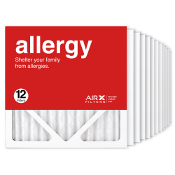 12x12x1 AIRx ALLERGY Air Filter, 12-Pack