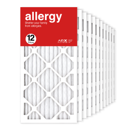 12x24x1 AIRx ALLERGY Air Filter, 12-Pack