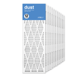 12x36x1 AIRx DUST Air Filter, 12-Pack