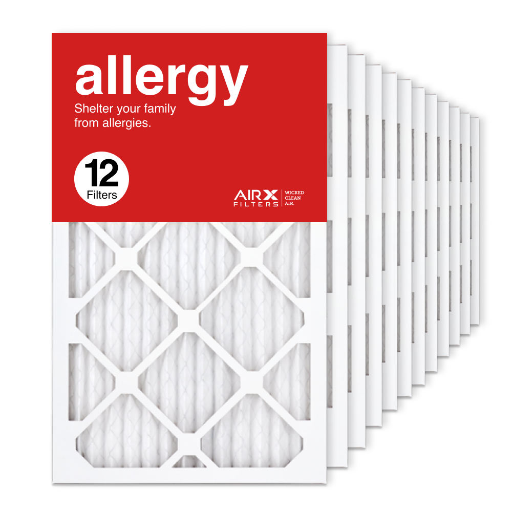 13x21.5x1 AIRx ALLERGY Air Filter, 12-Pack