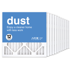 14x14x1 AIRx DUST Air Filter, 12-Pack
