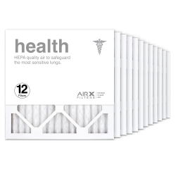 14x14x1 AIRx HEALTH Air Filter, 12-Pack