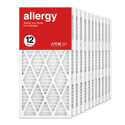14x30x1 AIRx ALLERGY Air Filter, 12-Pack