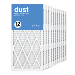 14x30x1 AIRx DUST Air Filter, 12-Pack
