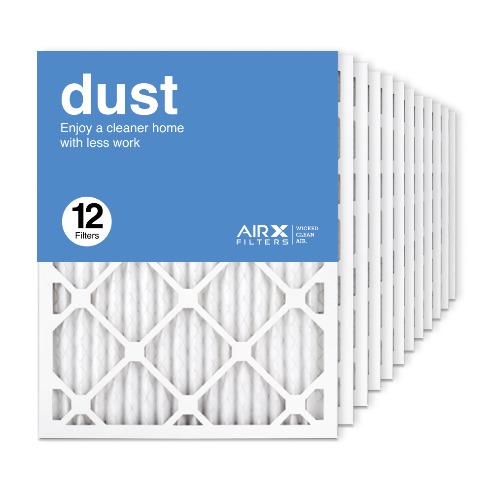 16.375x21.5x1 AIRx DUST Air Filter, 12-Pack