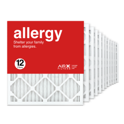 18x20x1 AIRx ALLERGY Air Filter, 12-Pack