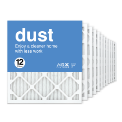 18x20x1 AIRx DUST Air Filter, 12-Pack