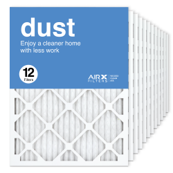 18x24x1 AIRx DUST Air Filter, 12-Pack
