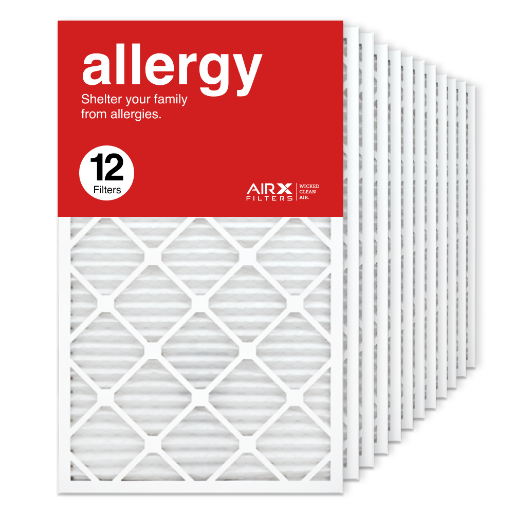 18x30x1 AIRx ALLERGY Air Filter, 12-Pack