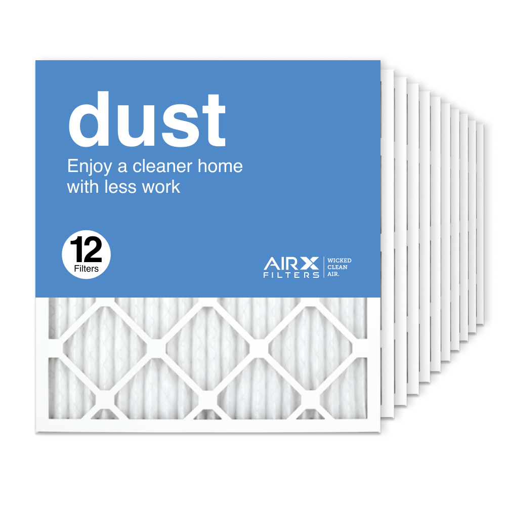 19.75x21.5x1 AIRx DUST Air Filter, 12-Pack