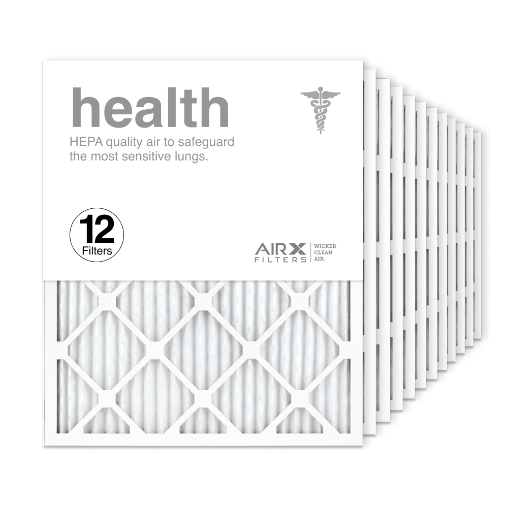 20x25x1 AIRx HEALTH Air Filter, 12-Pack