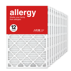 20x30x1 AIRx ALLERGY Air Filter, 12-Pack